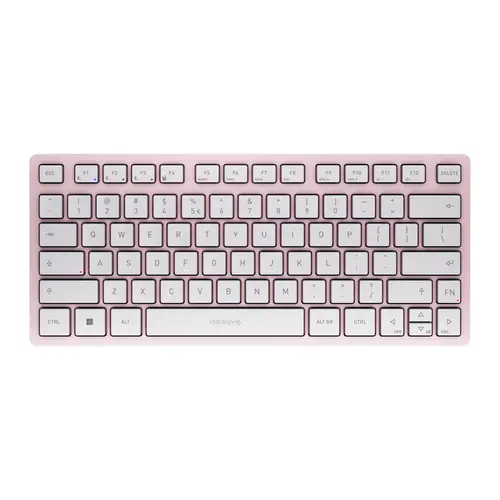 Tastatură wireless CHERRY KW 7100 MINI BT, Bluetooth, Roz - 1
