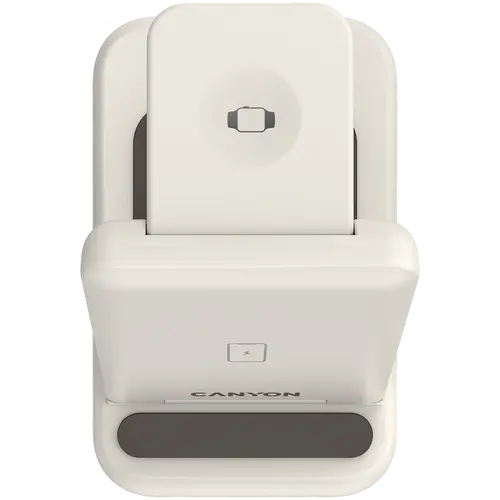 CANYON wireless charger WS-304 15W 3in1 Cosmic Latte - image 5