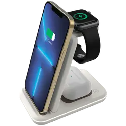 CANYON wireless charger WS-304 15W 3in1 Cosmic Latte