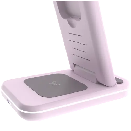 CANYON wireless charger WS-304 15W 3in1 Iced Pink - image 7