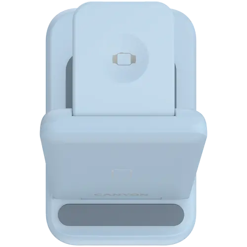 CANYON wireless charger WS-304 15W 3in1 Blue - image 6