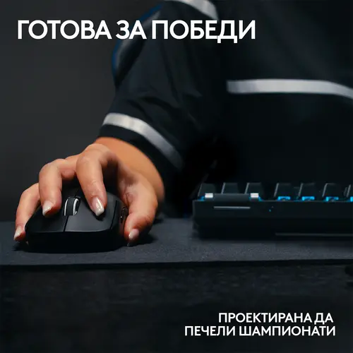 Мишка, Logitech G PRO X SUPERLIGHT 2 LIGHTSPEED Gaming Mouse - BLACK - 2.4GHZ - N/A - EER2-933 - #933 - image 9
