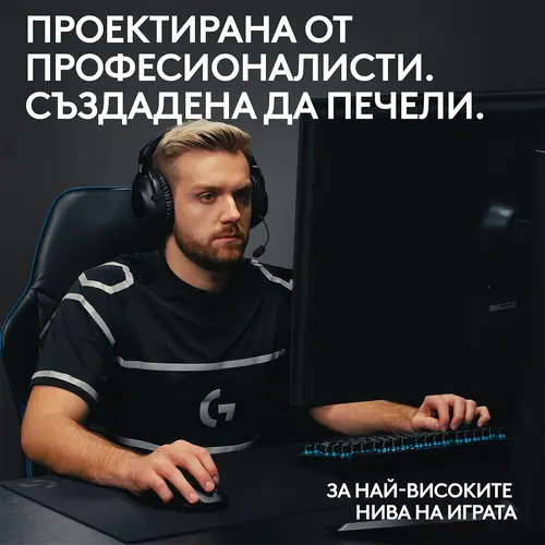 Πληκτρολόγιο, Logitech G PRO X TKL LIGHTSPEED Gaming Keyboard - ΜΑΥΡΟ - US INT'L - 2.4GHZ/BT - N/A - EMEA28-935 - TACTILE - 6