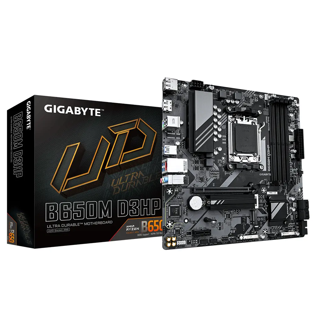 Дънна платка GIGABYTE B650M D3HP socket AM5 - image 3