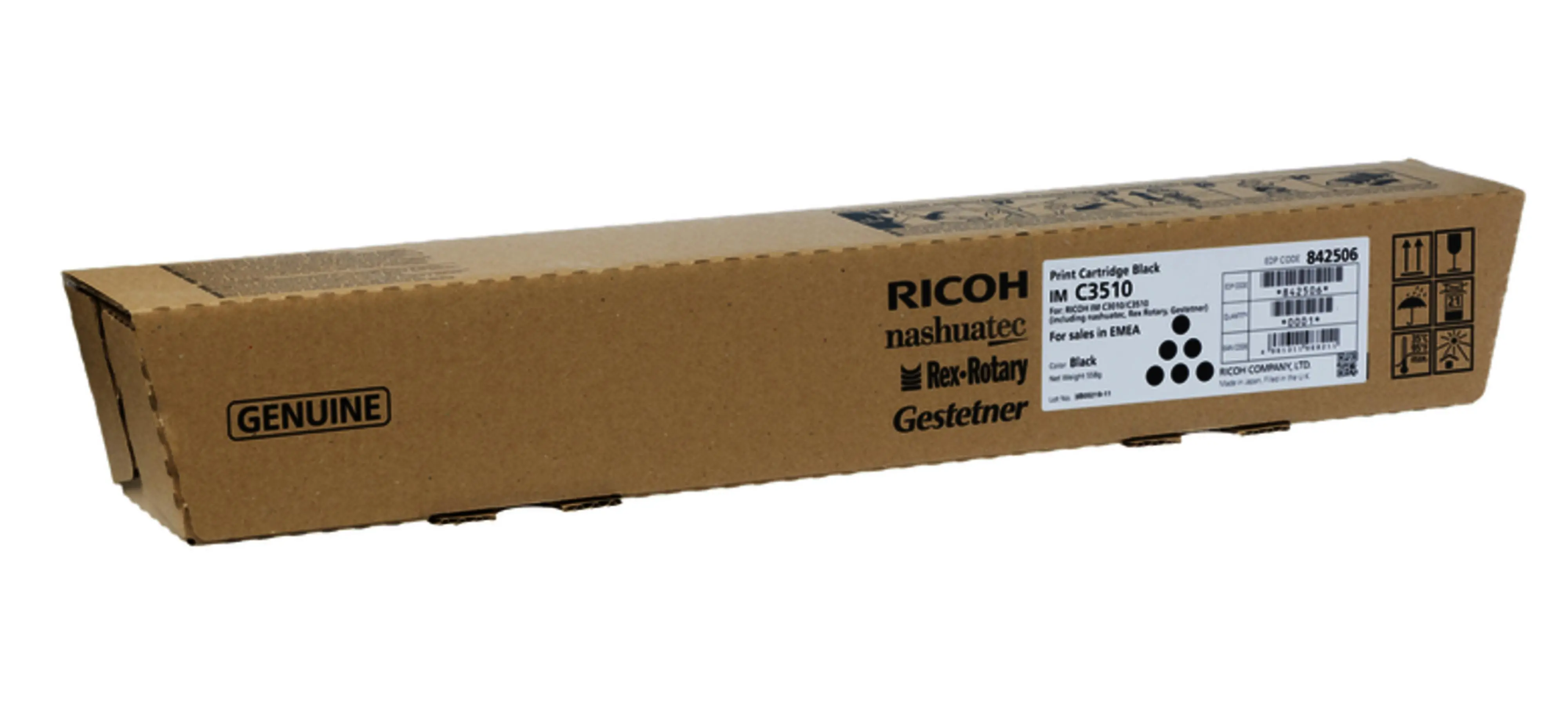 Тонер касета Ricoh IM C3010/IMC3010A,IM C3510, 40000 копия, Черен - image 1