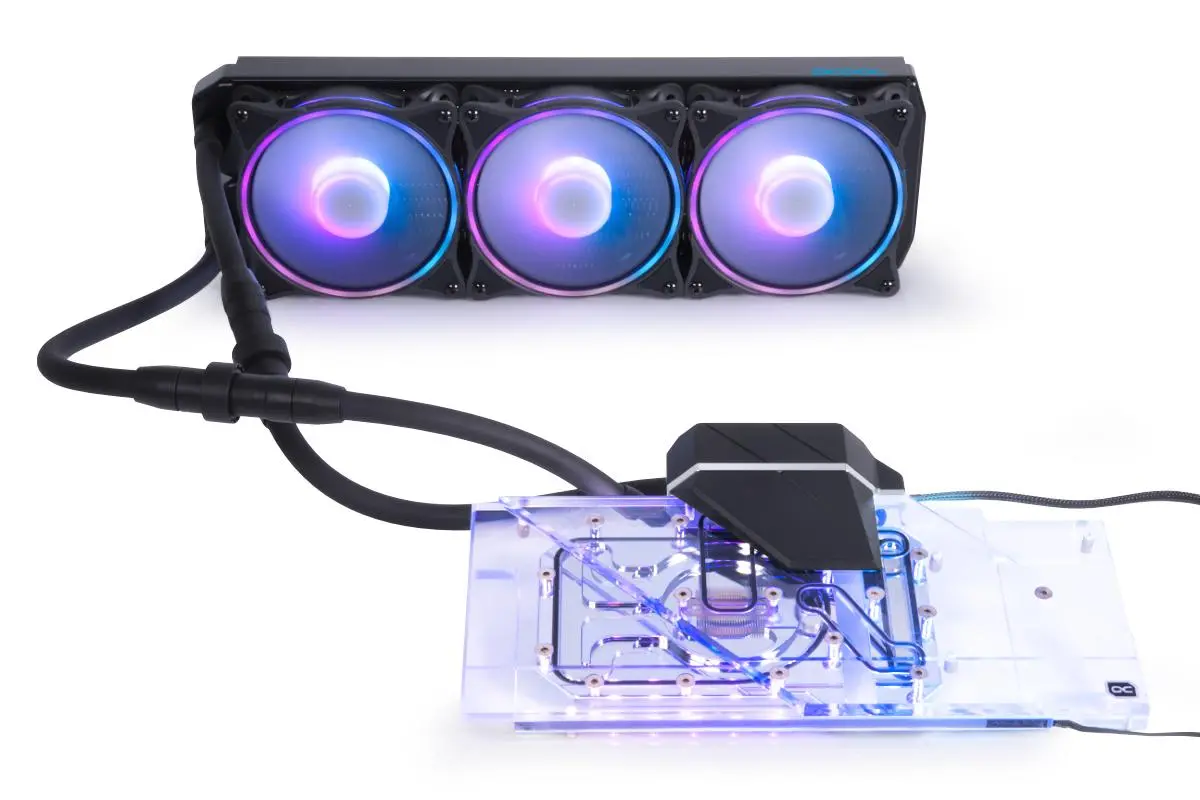 Σύστημα υδρόψυξης Alphacool Eiswolf 2 AIO - 360mm Radeon RX 6800/6800XT Strix/TUF με Backplate