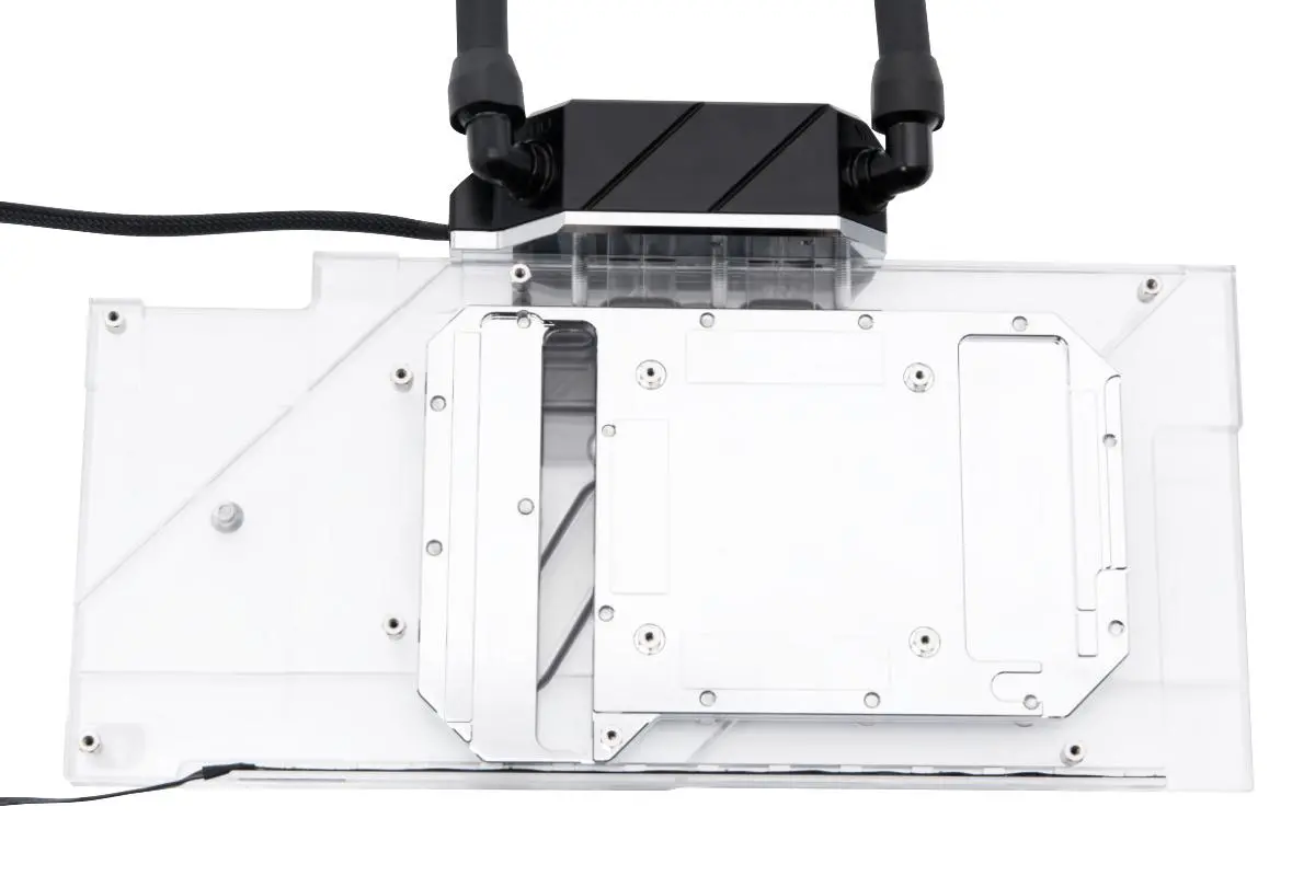 Sistem de răcire cu apă Alphacool Eiswolf 2 AIO - 360mm Radeon RX 6800/6800XT Strix/TUF cu Backplate - image 2