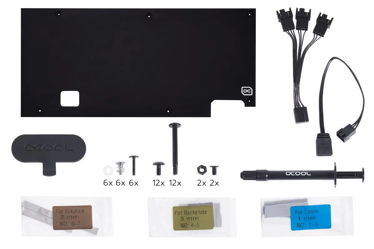 Sistem de răcire cu apă Alphacool Eiswolf 2 AIO - 360mm Radeon RX 6800/6800XT Strix/TUF cu Backplate - image 7