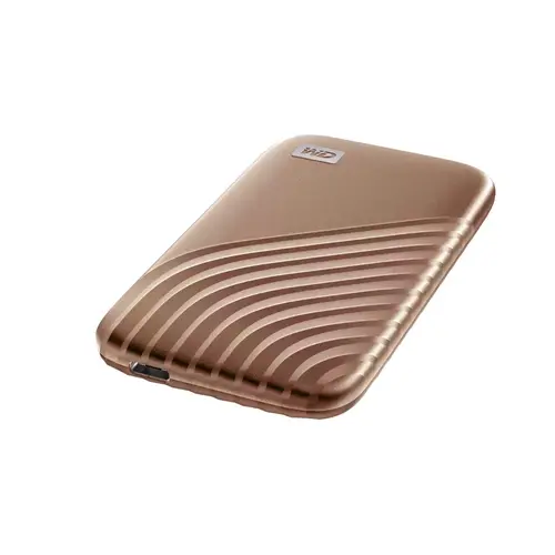 Външен SSD диск Western Digital My Passport, 500GB, USB 3.2, Gold - image 2