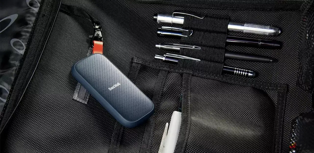 Външен SSD SanDisk Portable, 2TB, Type-C 3.2 Gen 2, Черен - image 3