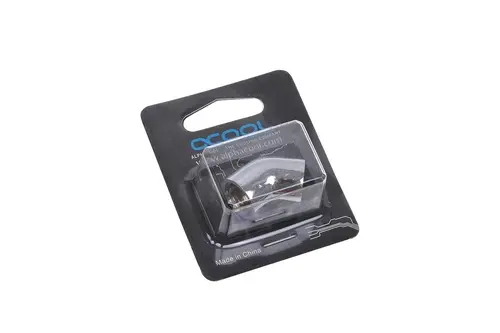 Σύνδεσμος L Alphacool HF, Θηλυκό σπείρωμα G1/4 - G1/4, 45°, Χρώμιο - 3