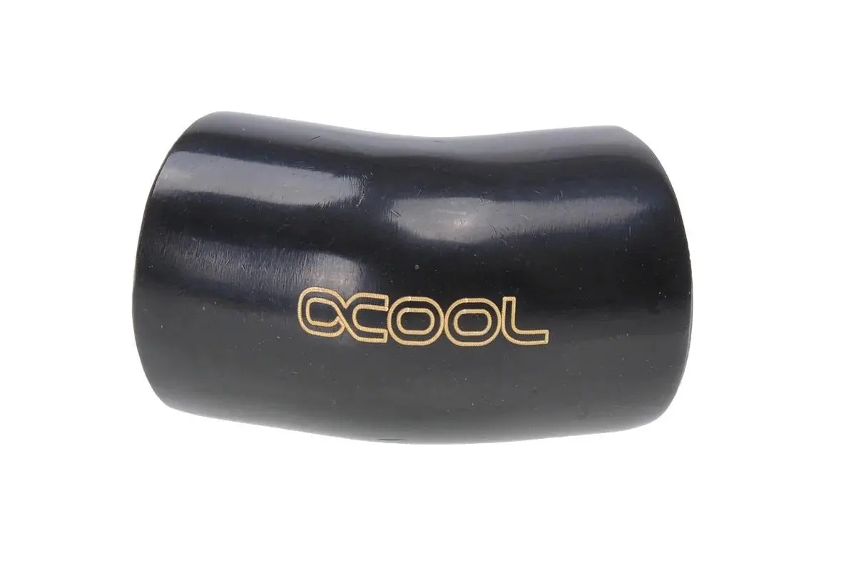 Σύνδεσμος L Alphacool HF, Θηλυκό σπείρωμα G1/4 - G1/4, 45°, Μαύρο ματ - image 1
