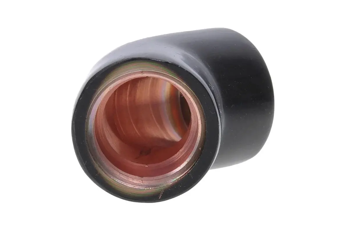 Conector L Alphacool HF, Filet interior G1/4 - G1/4, 45°, Negru mat - image 2