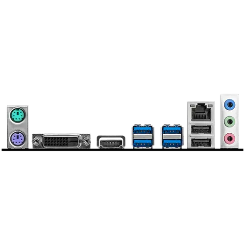 MSI Main Board Desktop B450M-A PRO MAX II, mATX, AMD Ryzen 5000, Socket AM4, 2xDDR4, 1xHDMI, 1xPCI-Ex16, 1xM.2, 2 x USB3.2 Gen 1, 4 x USB2.0, 4xSATA, 7.1 Audio, 2.5G LAN, 3Y - image 2