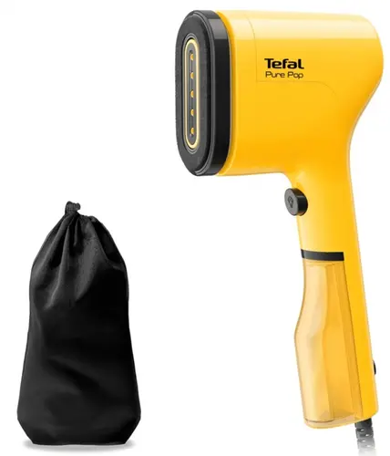 Aparat de călcat cu abur, Tefal DT2026E1 pure pop, galben, 1300W, până la 20g/min, 15min încălzire, rezervor de apă 70ml, oprire automată, pad - 4