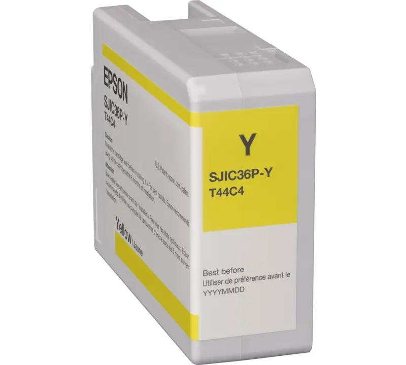 Консуматив, Epson SJIC36P(Y): Ink cartridge for ColorWorks C6500/C6000 (Yellow)