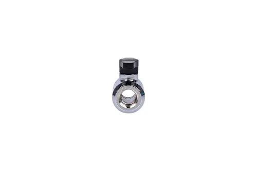 Σφαιρική βάνα Alphacool, Θηλυκό σπείρωμα G1/4, Χρώμιο - 2