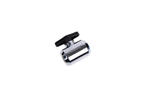 Σφαιρική βάνα Alphacool, Θηλυκό σπείρωμα G1/4, Χρώμιο - 1