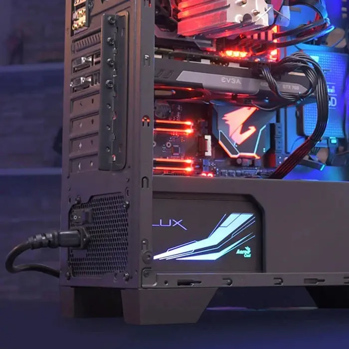 AeroCool захранване PSU 650W - 80+ Bronze, Semi-Modular LUX RGB 650M - ACPB-LM65AEC.11 - image 12