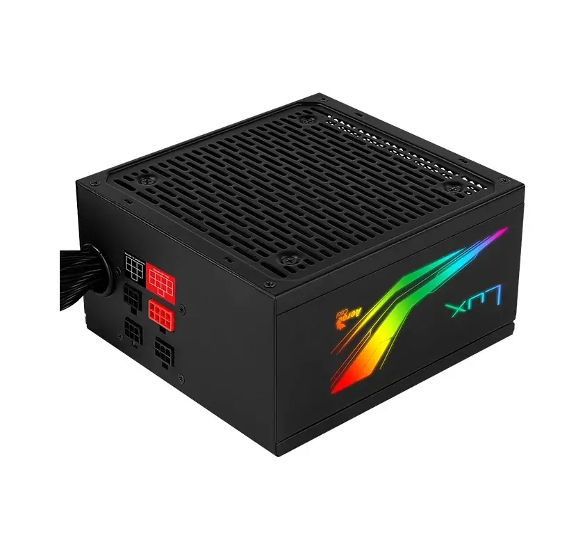 AeroCool захранване PSU 650W - 80+ Bronze, Semi-Modular LUX RGB 650M - ACPB-LM65AEC.11 - image 2