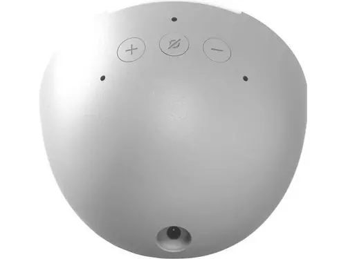 Преносима смарт тонколона Amazon Echo Pop Gen1, Bluetooth, Alexa, Бяла - image 3