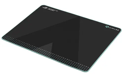 Подложка за мишка, Asus ROG Hone Ace Aim Lab Edition Gaming Mouse Pad, 508 X 420 x 3 mm, Large Size, Soft, Hybrid Cloth Material, Non-Slip Rubber Base, Esports & FPS Gaming,Black - image 2