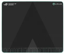 Подложка за мишка, Asus ROG Hone Ace Aim Lab Edition Gaming Mouse Pad, 508 X 420 x 3 mm, Large Size, Soft, Hybrid Cloth Material, Non-Slip Rubber Base, Esports & FPS Gaming,Black