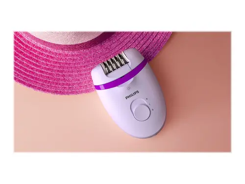 PHILIPS Компактен епилатор с кабел Satinelle Essential с opti-light + 4 принадлежности - image 8