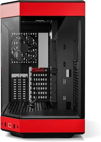 Κουτί HYTE Y60 Tempered Glass, Mid-Tower, Μαύρο και Κόκκινο - 2