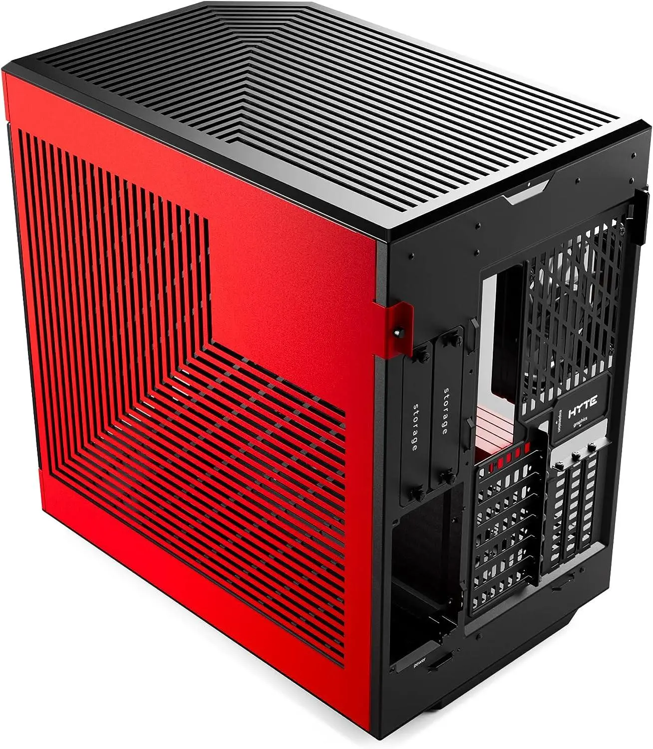 Κουτί HYTE Y60 Tempered Glass, Mid-Tower, Μαύρο και Κόκκινο - image 4