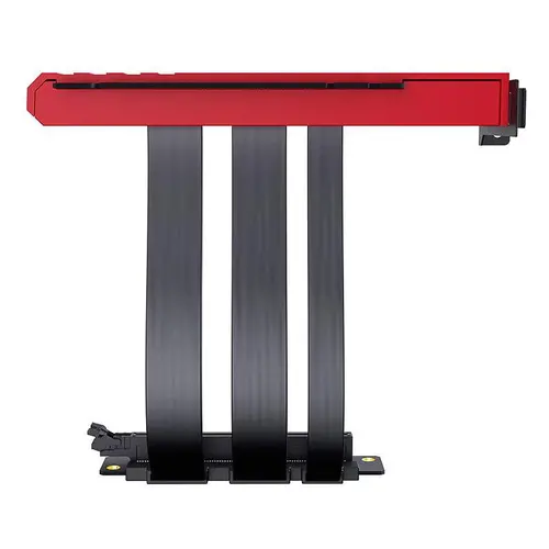 Кабел за вертикален монтаж HYTE PCI-E 4.0 x16 200mm, Червено - image 5
