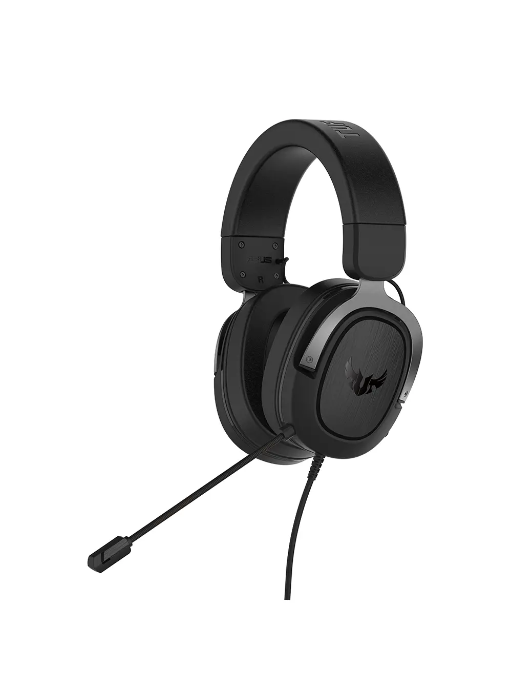 Слушалки, Asus TUF Gaming H3 Wired Headset(Discord Certified Mic, 7.1 Surround Sound, 50mm Drivers, Lightweight, 3.5mm, For PC, Mac, PS4, Xbox One, Switch and Mobile Devices), Black