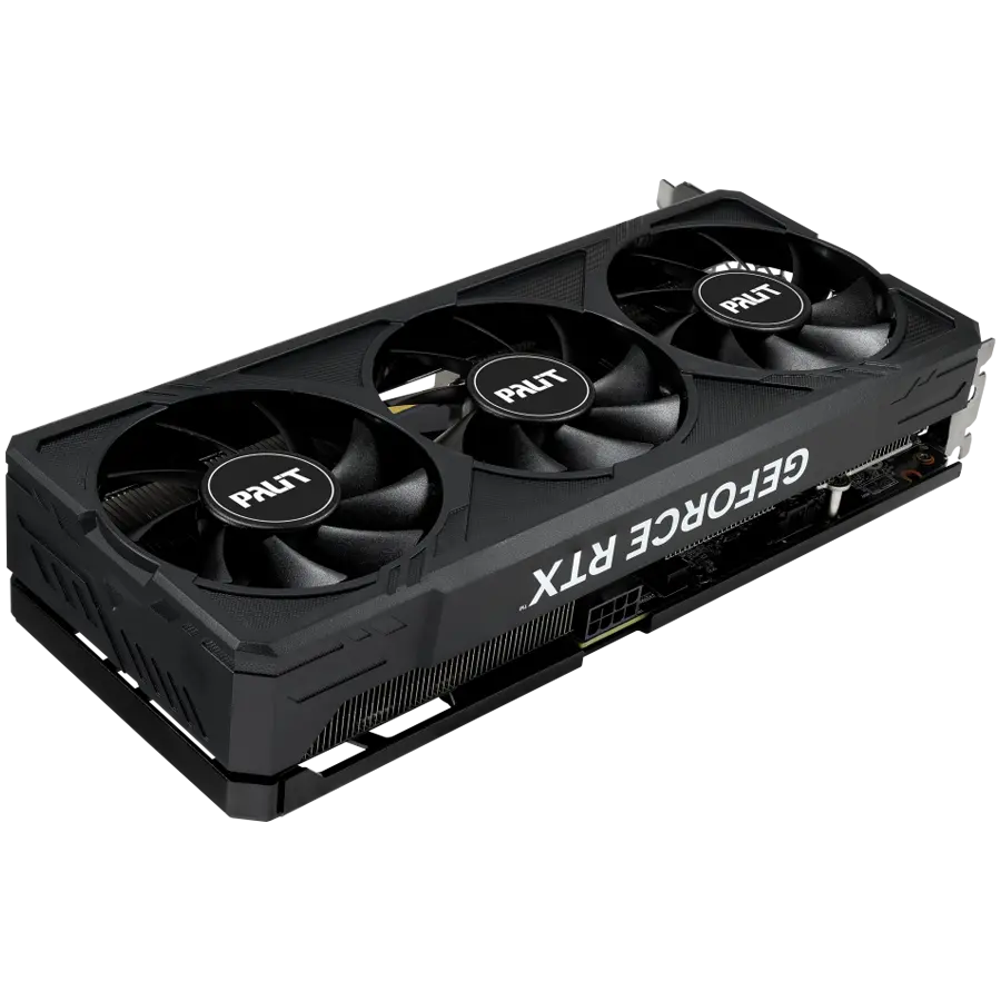 Palit RTX 4060Ti JetStream 16GB GDDR6, 128 bits, 1x HDMI 2.1a, 3x DP 1.4a, 3-fan, 1x 8-pin Power connector, recommended PSU 650W, NE6406T019T1-1061J - image 3