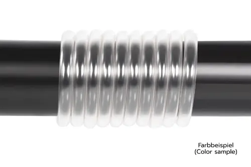 Тръба Alphacool AlphaTube HF, 16/10 (3/8"ID), 3м, Прозрачна, Retailbox - image 1