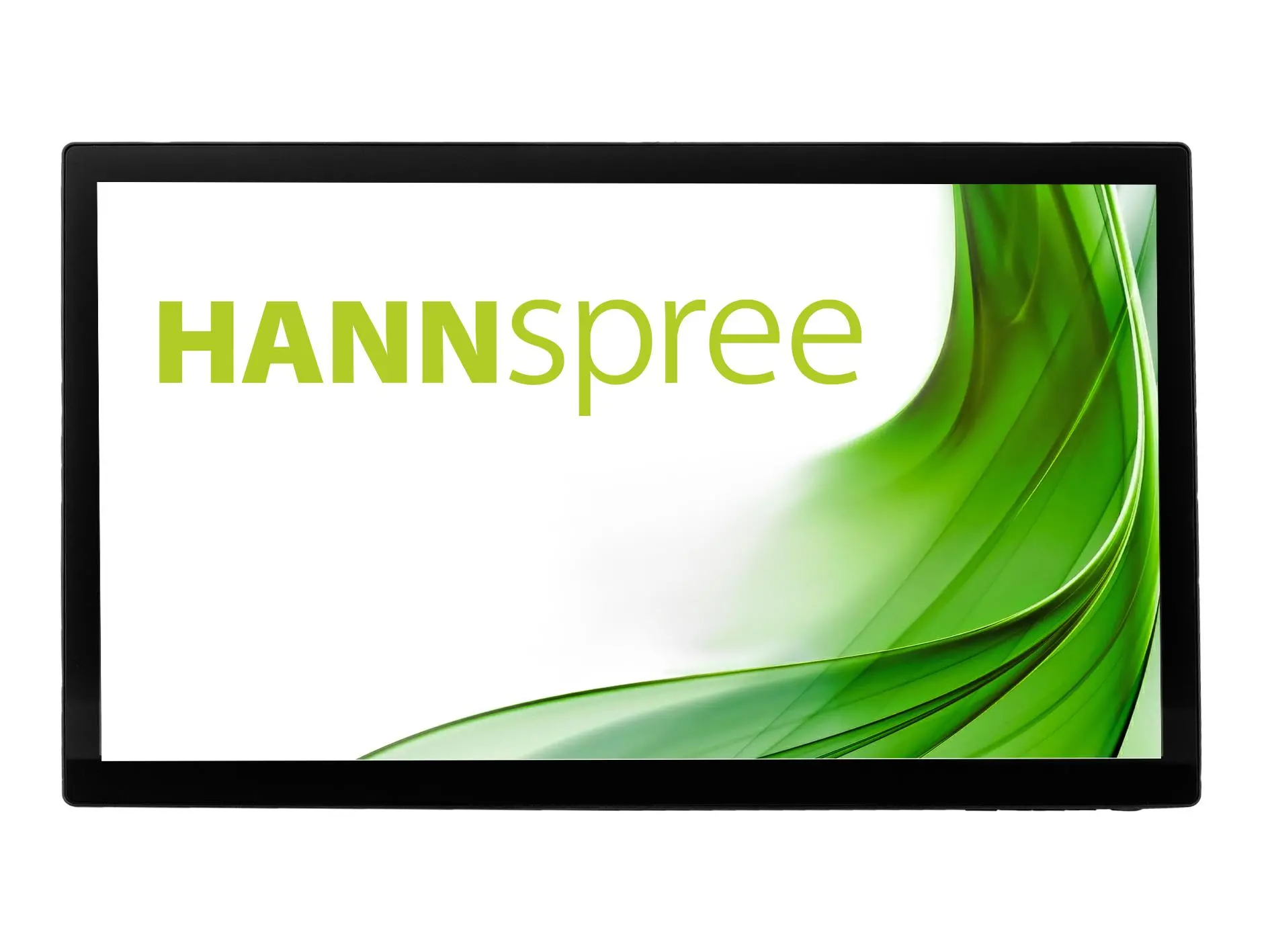 Monitor touch HANNSPREE HT221PPB, TFT, 21.5 inch, Wide, Full HD, D-Sub, USB-C, HDMI, DP, 10 Point Touch, Negru - image 2
