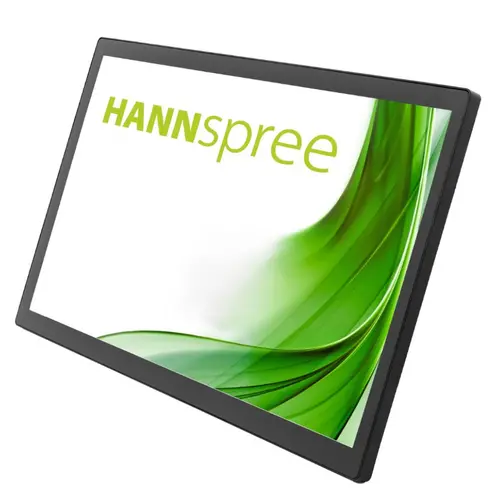 Οθόνη αφής HANNSPREE HT221PPB, TFT, 21.5 inch, Wide, Full HD, D-Sub, USB-C, HDMI, DP, αφή 10 σημείων, Μαύρο - 1