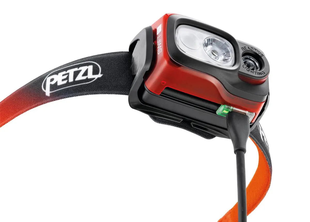 Челник PETZL SWIFT RL 2024, 1100 Лумена, Оранжев - image 2