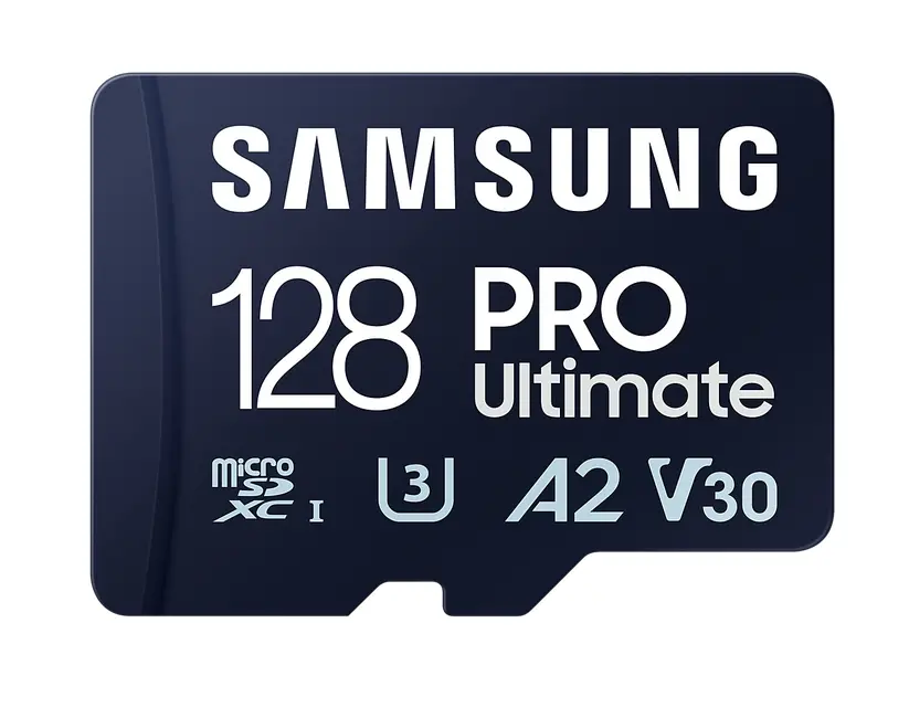 Памет, Samsung 128GB micro SD Card PRO Ultimate with Adapter , UHS-I, Read 200MB/s - Write 130MB/s, U3, V30, A2