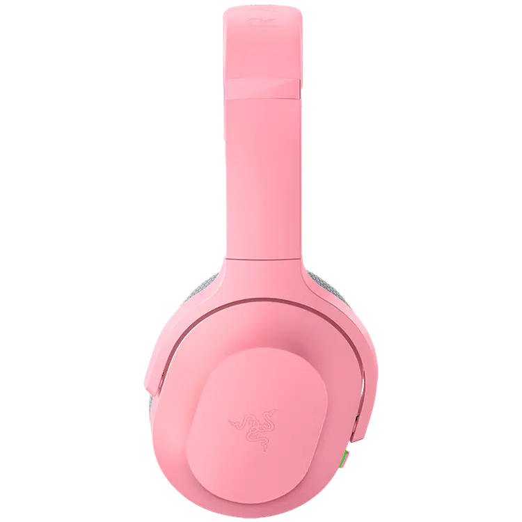 Razer Barracuda Pink, Wireless Multi-platform Gaming and Mobile Headset, Razer TriForce 50mm Drivers, Dual Integrated Noise-Cancelling mics, Pressure-Relieving Memory Foam, THX Spatial Audio, 40hrs, Type-C, Compatible with PC, PlayStation, - image 1
