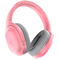 Razer Barracuda Pink, Wireless Multi-platform Gaming and Mobile Headset, Razer TriForce 50mm Drivers, Dual Integrated Noise-Cancelling mics, Pressure-Relieving Memory Foam, THX Spatial Audio, 40hrs, Type-C, Compatible with PC, PlayStation,
