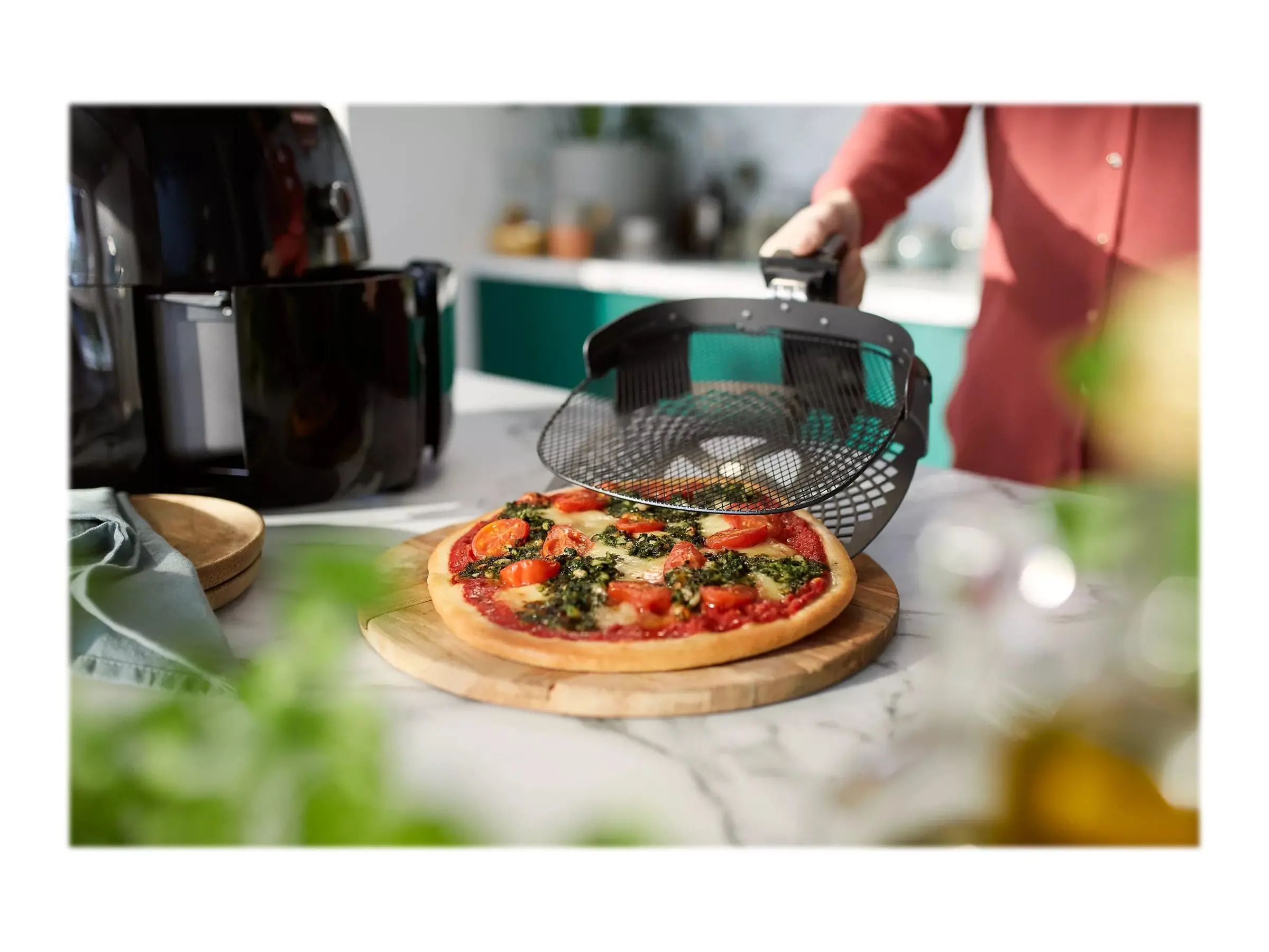 PHILIPS Set de accesorii pentru Airfryer HD9630 HD9750 HD9650 HD9656 HD9860 HD9867 HD9870 Set pentru pizza - image 2