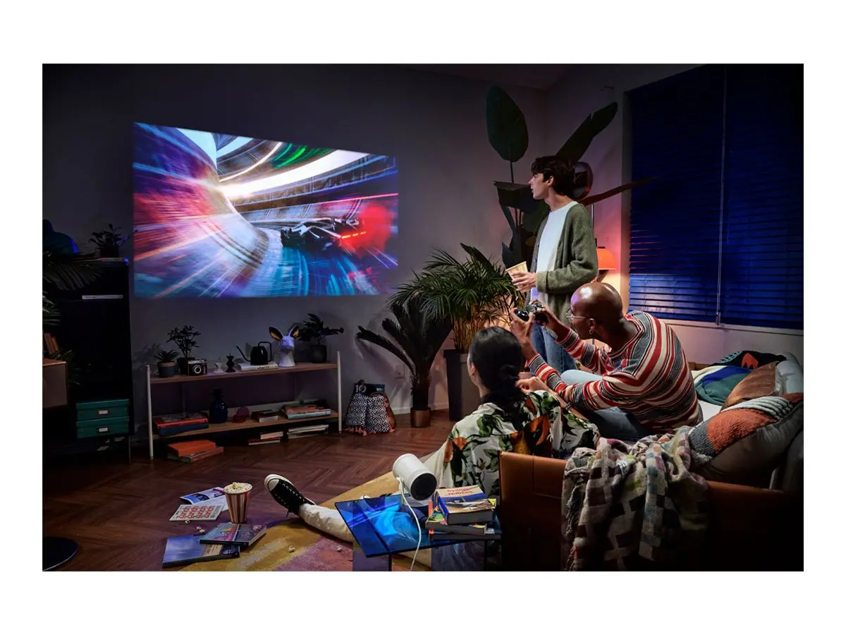 Мултимедиен проектор, Samsung Projector SP-LFF3C The Freestyle 2nd Gen. Full HD - image 2