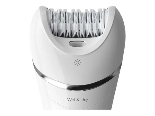 PHILIPS Epilator seria 8000 pentru utilizare pe piele umedă și uscată, pentru picioare și corp + 5 accesorii - 5