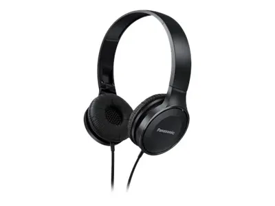 Panasonic олекотени стерео слушалки с наушници, микрофон, черни