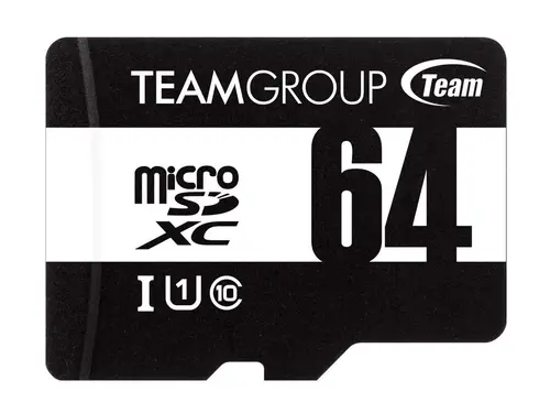 Карта памет TEAM microSDHC / SDXC Class 10, UHS-I, 64GB, SD адаптер