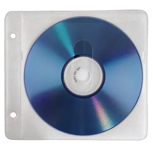 Пластм. пликчета HAMA, 2 бр., CD/DVD-та, 84101 - image 1