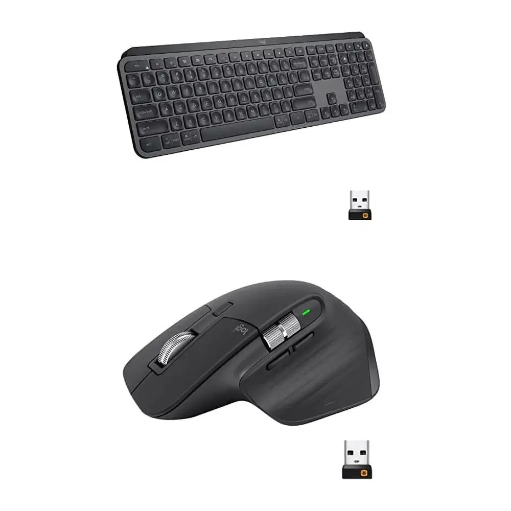 Set, Logitech MX Keys S Combo - GRAPHITE - image 3