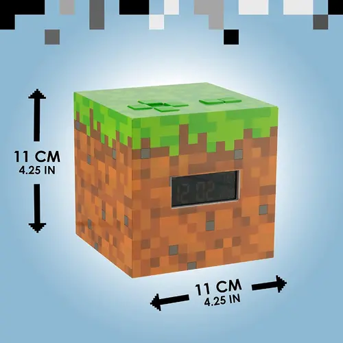 Ceas/alarmă Paladone Minecraft Alarm Clock - 2