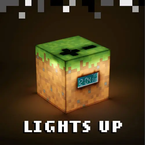 Ceas/alarmă Paladone Minecraft Alarm Clock - 4