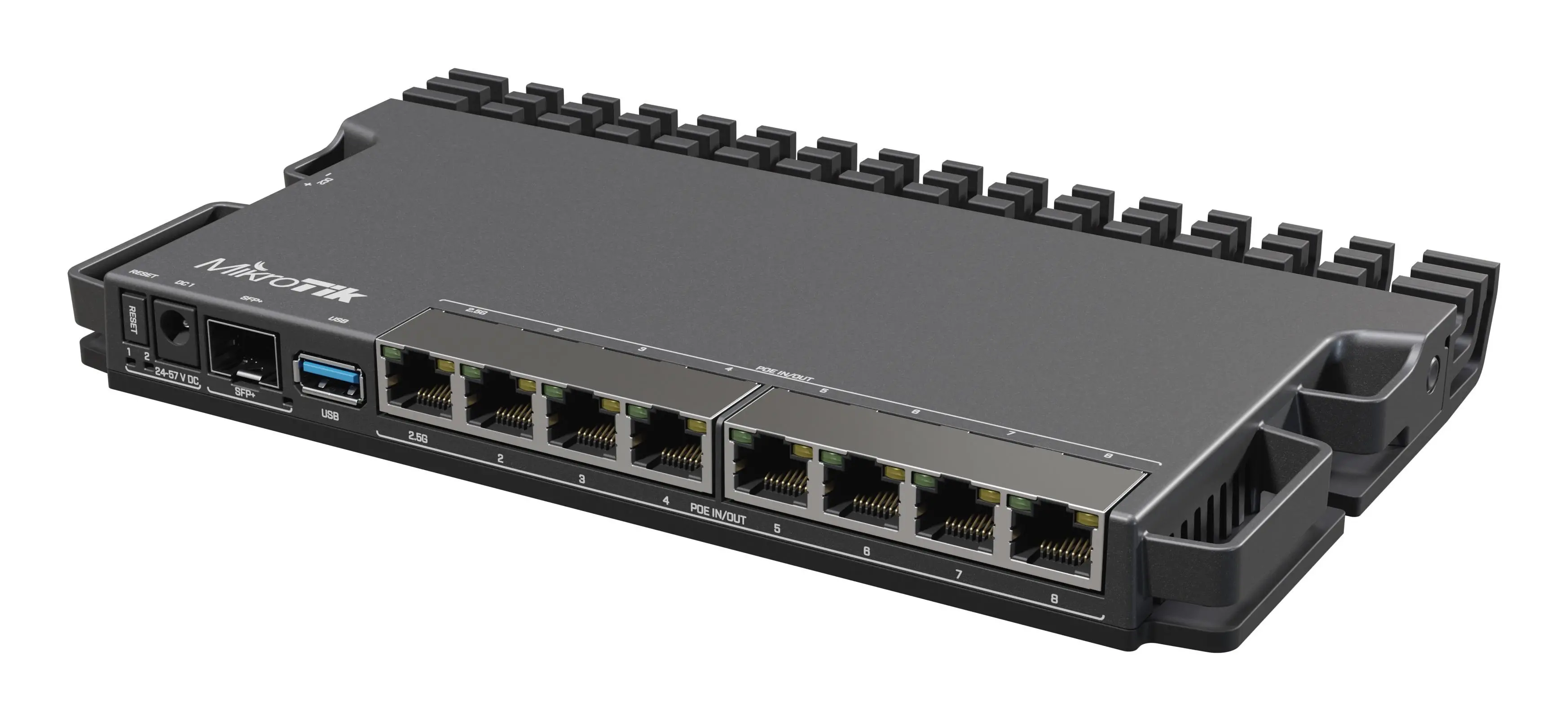 Рутер MikroTik RB5009UPr+S+IN, CPU 1.4GHz, 1GB, 7x10/100/1000, 1xSFP, USB 3.0 - image 1